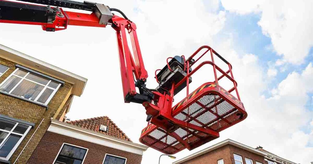 Tracked Spider Lift